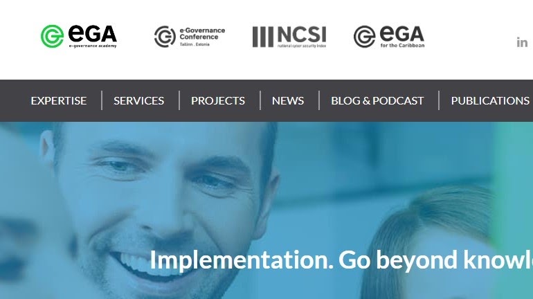 Сайт E-Governance Academy